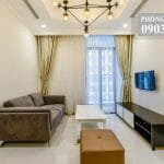 Căn hộ Vinhomes Central Park cho thuê lầu 10 toà L5 có nội thất 1 phòng ngủ