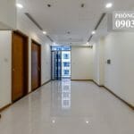 Vinhomes Central Park cho thuê tầng 5 L6 nhà trống view hồ bơi 1 phòng ngủ