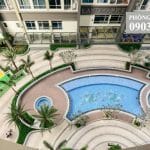 Vinhomes Central Park cho thuê tầng 5 L6 nhà trống view hồ bơi 1 phòng ngủ