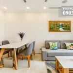 Vinhomes Golden River cho thuê lầu 20 A3 có nội thất 2 phòng ngủ view L81