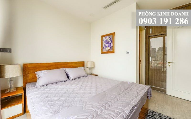Vinhomes Golden River cho thuê lầu 20 A3 có nội thất 2 phòng ngủ view L81