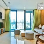 Vinhomes Golden River cho thuê tầng 5 A5 đủ nội thất 2 phòng view Bitexco