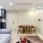 Vinhomes Golden River cho thuê view sông 2 phòng ngủ lầu 20 A3 nhà đẹp