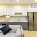 Vinhomes Golden River cho thuê view sông 2 phòng ngủ lầu 20 A3 nhà đẹp