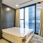 Vinhomes Golden River cho thuê view sông 2 phòng ngủ lầu 20 A3 nhà đẹp