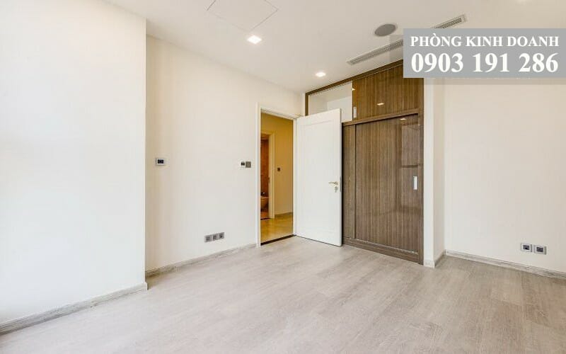 Vinhomes Golden River Ba Son cho thuê tầng 35 A1 nhà trống 1 phòng ngủ