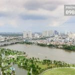 Cho thuê căn hộ Vinhomes view sông 3 phòng ngủ trống lầu 29 tháp Park 4