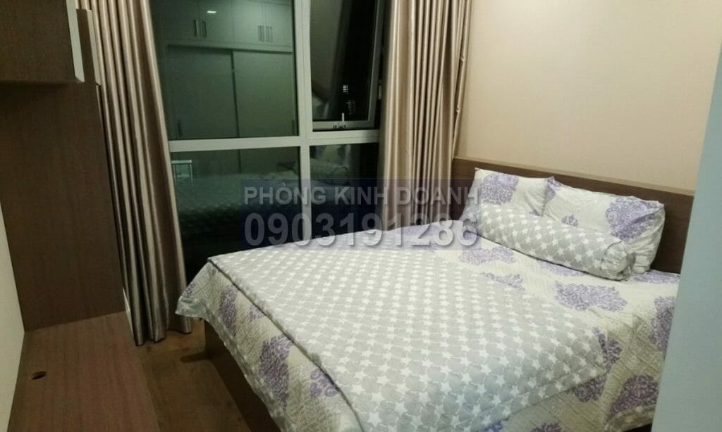 Cho thuê căn hộ Vinhomes view sông 3 phòng ngủ tầng 24 P4 nội thất đầy đủ