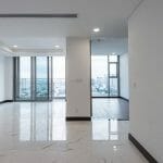 Empire City cho thuê 2 phòng ngủ view Bitexco lầu 23 tháp Tilia nhà trống