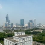 Empire City 1 phòng ngủ cho thuê lầu 9 tháp Tilia nhà trống view quận 1