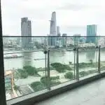 Cho thuê căn 3 phòng ngủ Empire City view sông lầu 22 Tilia không nội thất