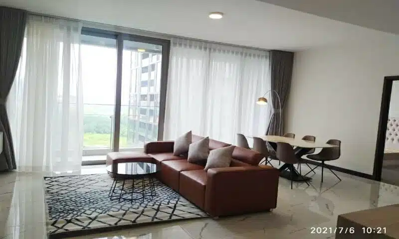 Cho thuê Empire City 3 phòng ngủ view quận 1 lầu 10 Linden nội thất cao cấp