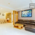 Cho thuê Vinhomes 3 phòng ngủ tầng 12 Central 1 đầy đủ nội thất view sông