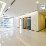 Cho thuê căn hộ Vinhomes view sông 3 phòng ngủ tầng 36 Park 4 nhà trống