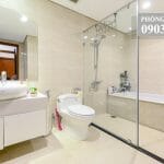 Cho thuê căn hộ Vinhomes Central Park 3 phòng ngủ lầu 28 block C1 nhà đẹp