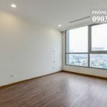 Vinhomes Central Park cho thuê lầu 10 tháp L6 nhà trống 3 phòng ngủ thoáng