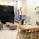 Căn hộ cho thuê The Ascent lầu 27 nội thất đầy đủ 2 phòng ngủ view L81