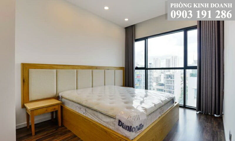 Cho thuê căn hộ The Ascent tầng 9 nội thất xịn 2 phòng ngủ view L81