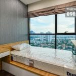 Cho thuê căn hộ The Ascent lầu 20 nội thất full 2 phòng ngủ view sông