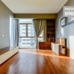 Căn hộ cho thuê The Vista lầu 10 nhà trống view hồ bơi 3 phòng ngủ