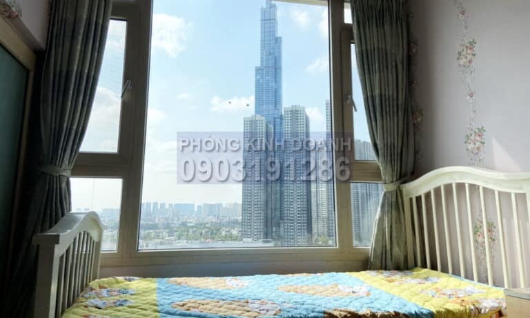 Cho thuê Cantavil Hoàn Cầu view L81 3 phòng ngủ lầu cao đầy đủ nội thất