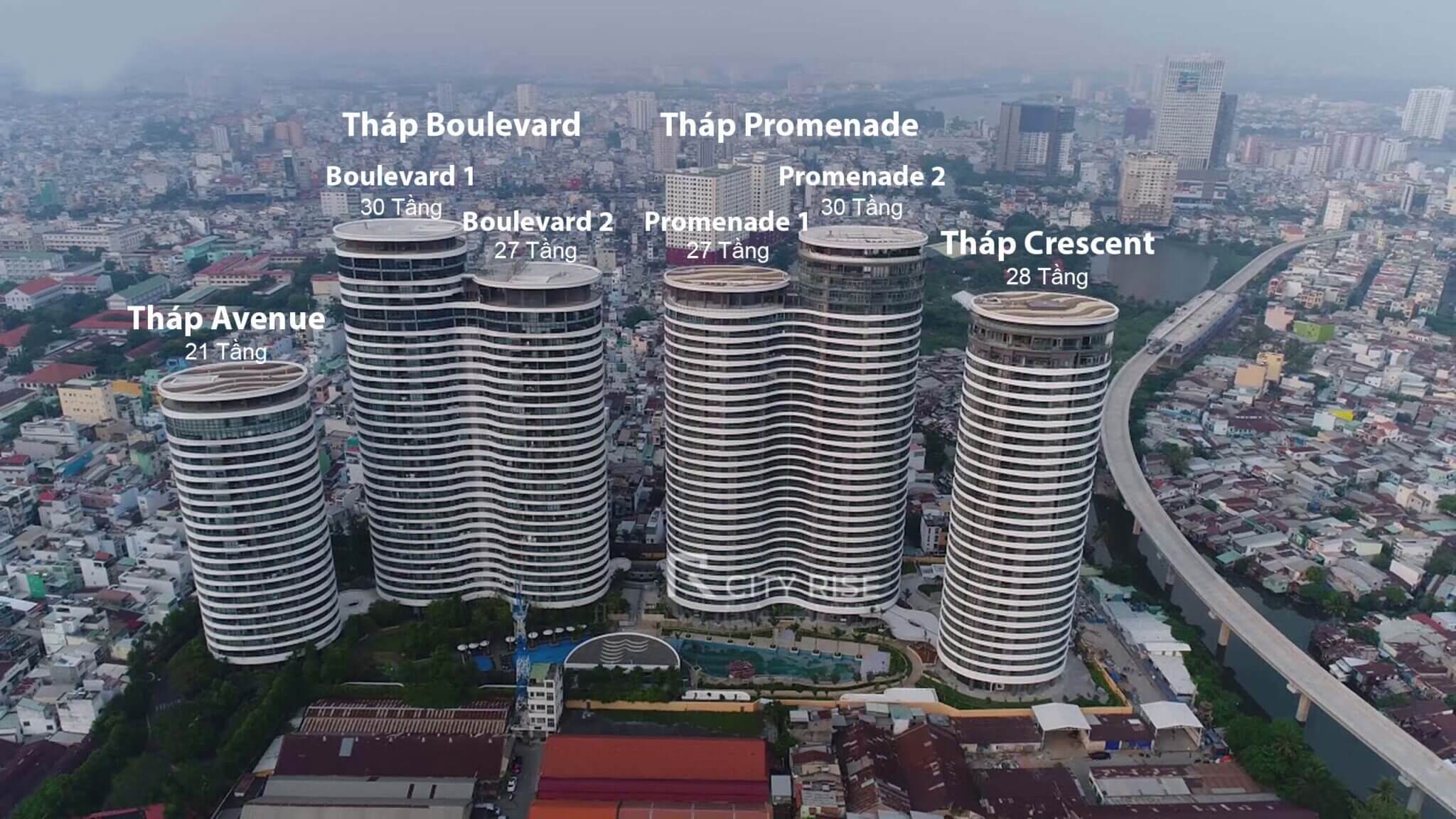 Mặt bằng căn hộ City Garden