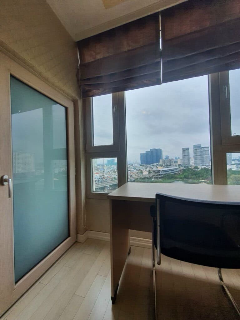 Cho thuê Căn hộ Cantavil Hoàn Cầu view hồ Văn Thánh 3 phòng ngủ nội thất đẹp