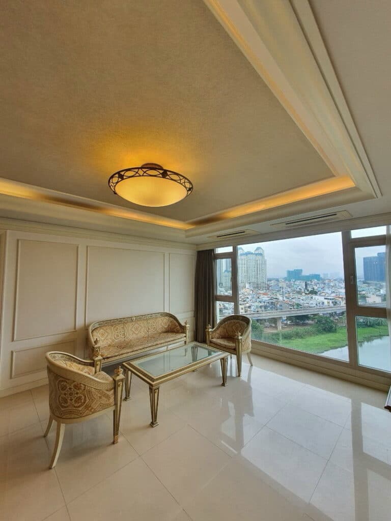 Cho thuê Căn hộ Cantavil Hoàn Cầu view hồ Văn Thánh 3 phòng ngủ nội thất đẹp