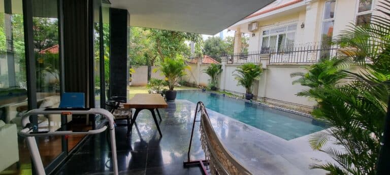 Cho thuê biệt thự Compound Nguyễn Văn Hưởng full nội thất