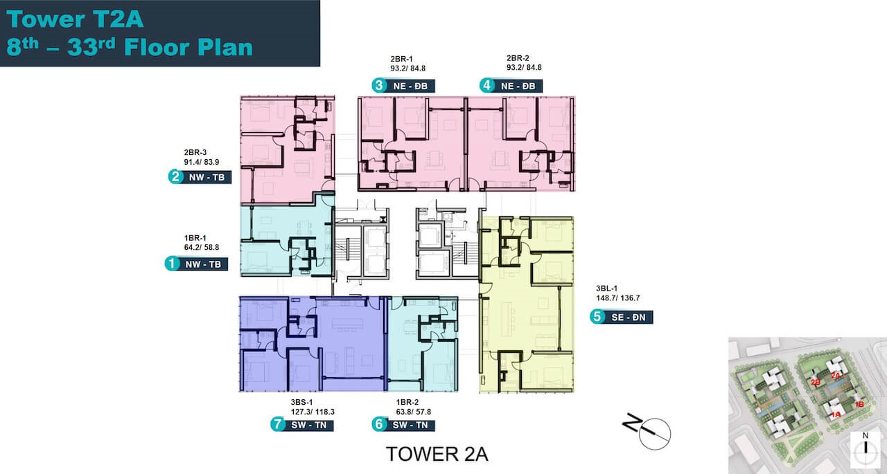 Mặt bằng Linden Residences Empire City