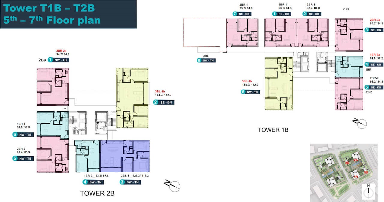 Mặt bằng Linden Residences Empire City