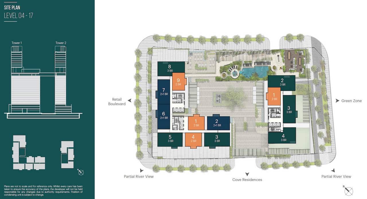 Mặt bằng Narra Residences Empire City