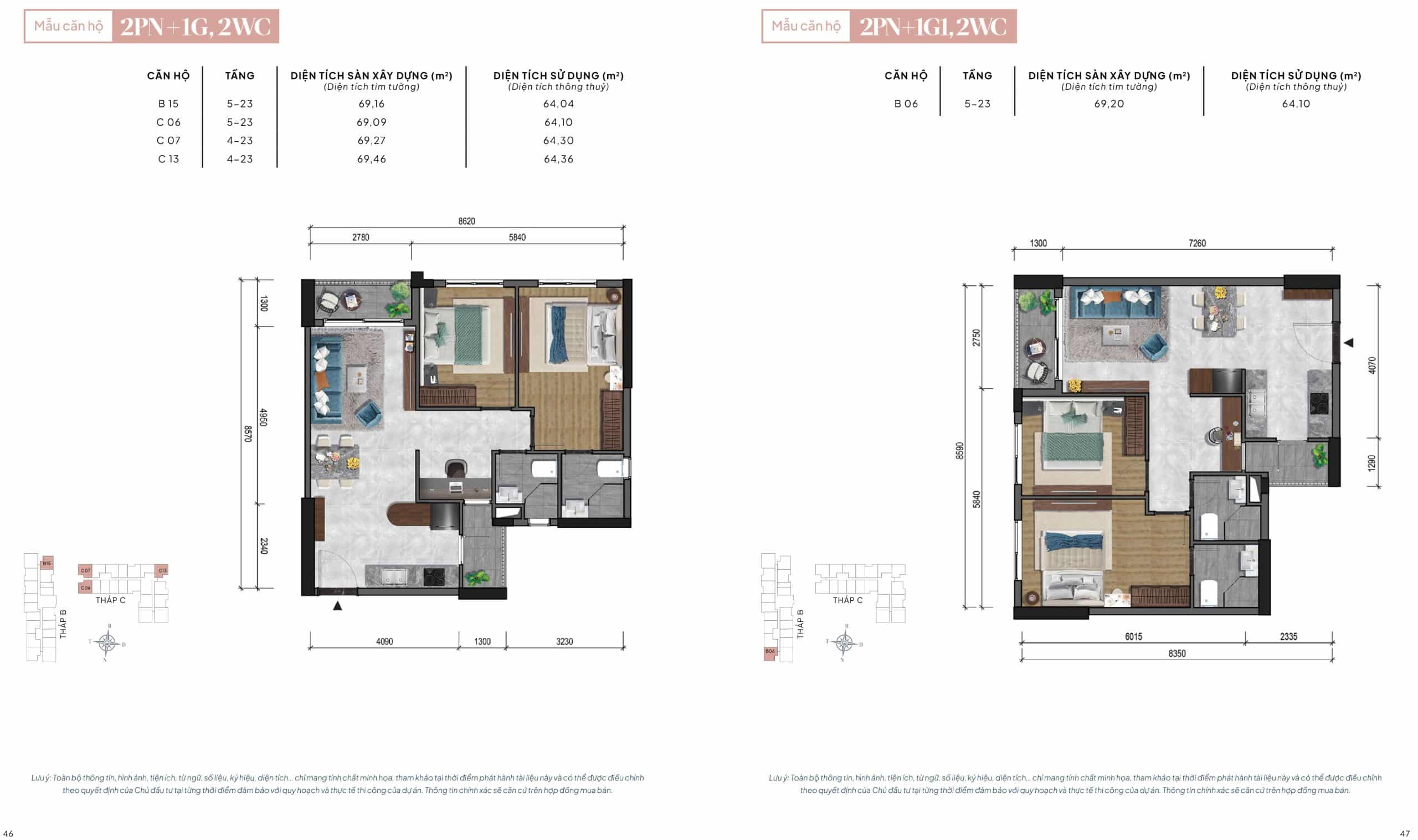Mặt bằng The Privia Khang Điền