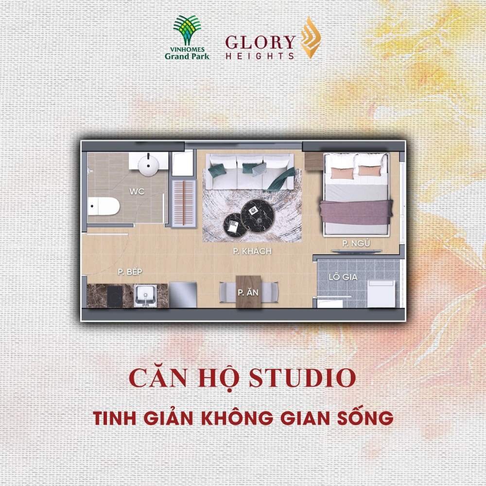 Mặt bằng Glory Heights Vinhomes Grand Park