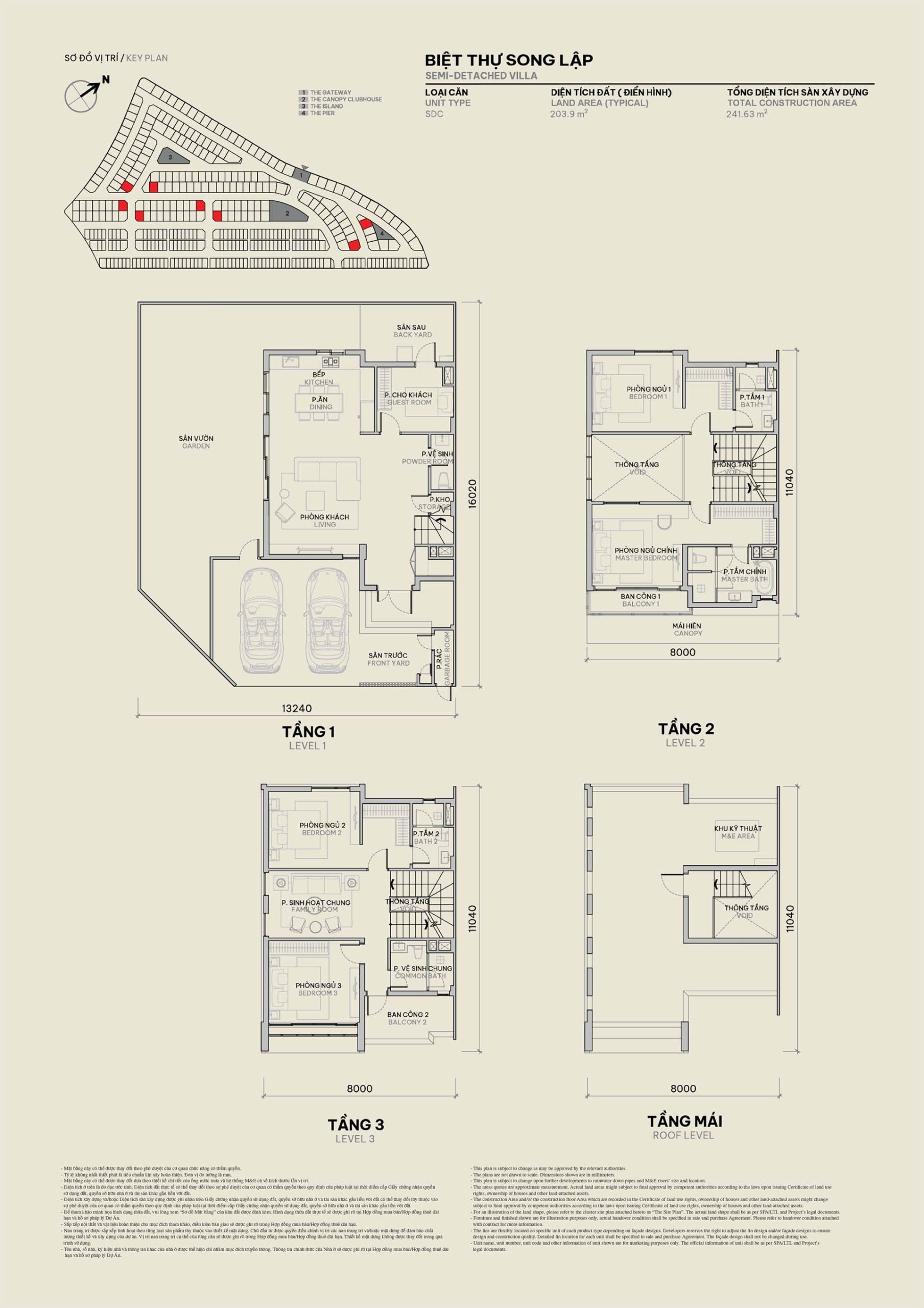 Mặt bằng dự án Sycamore