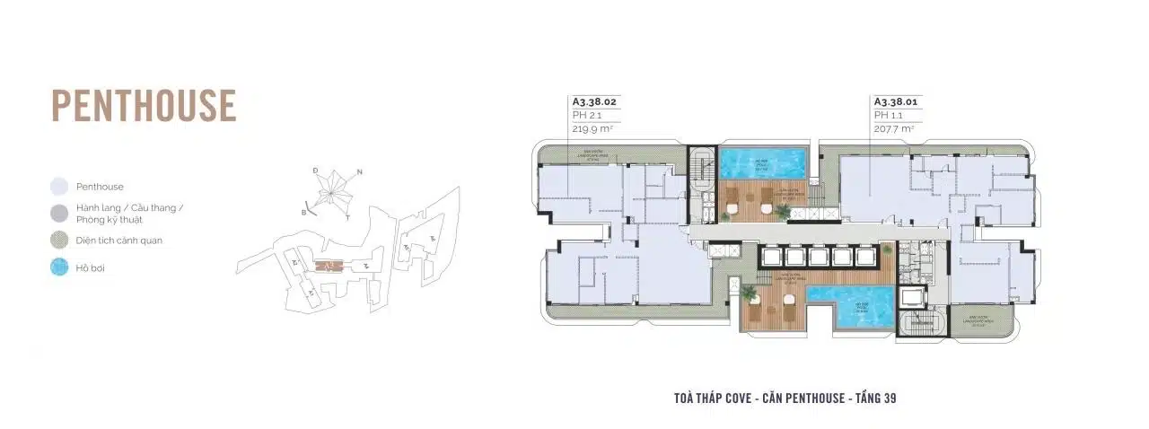 Mặt bằng căn hộ Eaton Park có gì nổi bật? Xem Ngay