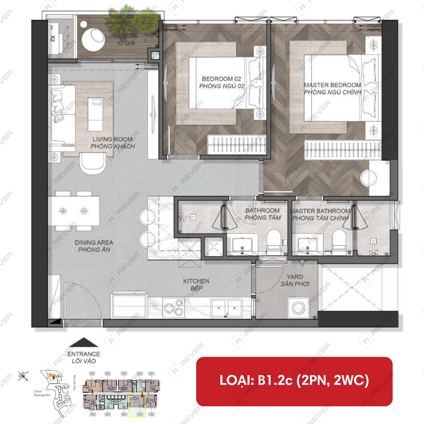 Thiết kế layout căn hộ Eaton Park có gì khác biệt?