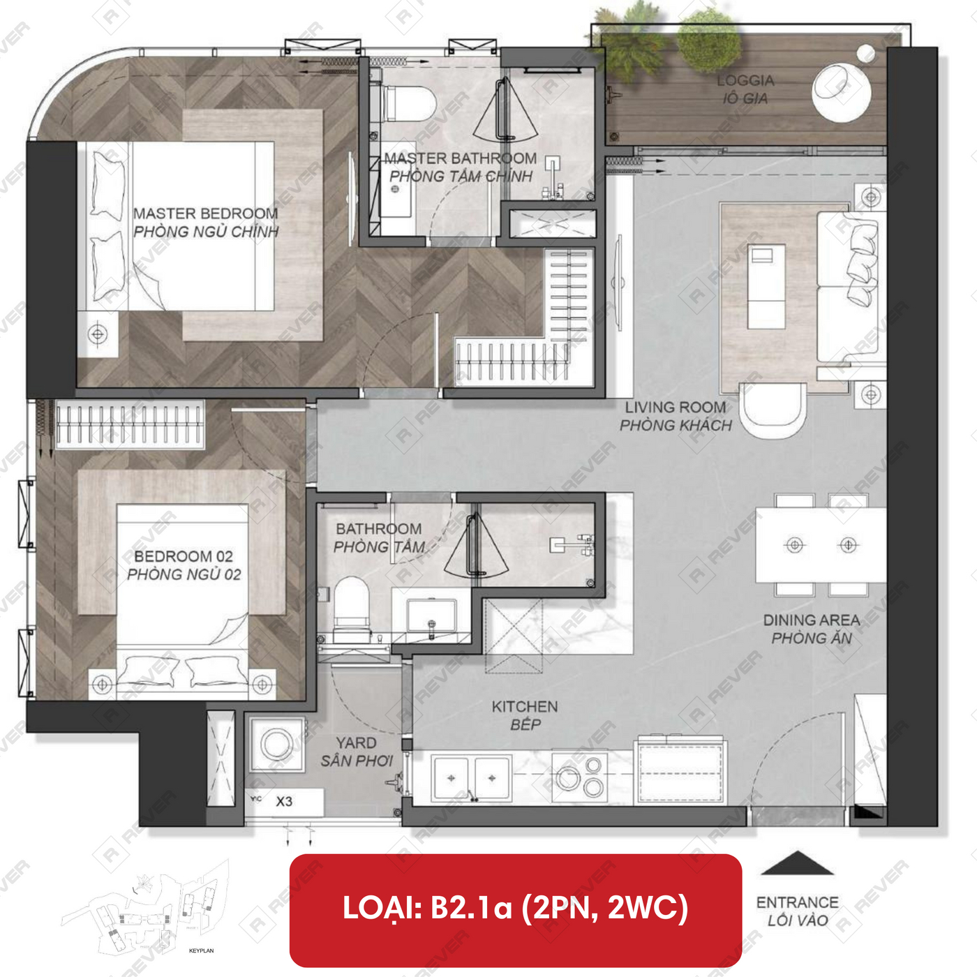 Thiết kế layout căn hộ Eaton Park có gì khác biệt?