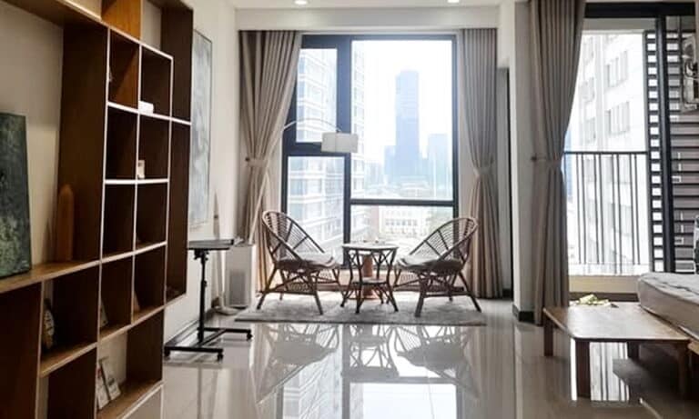 Cho thuê căn hộ Opal Saigon Pearl 1 phòng ngủ lầu 20 nội thất cơ bản