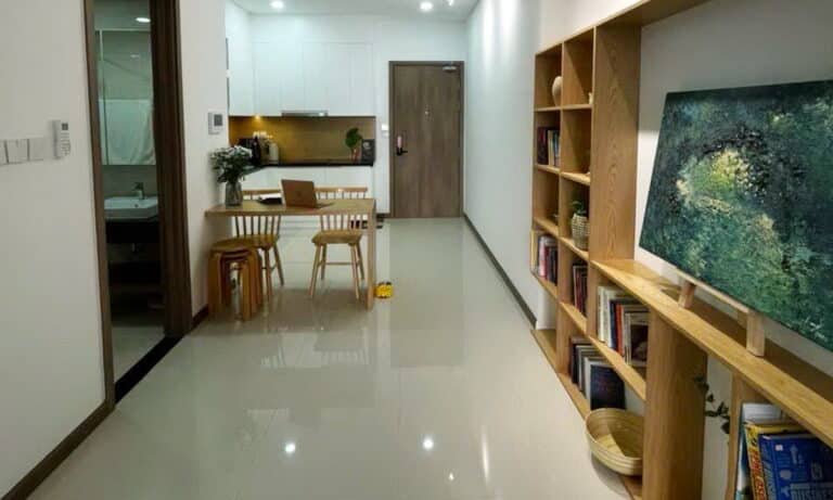 Cho thuê căn hộ Opal Saigon Pearl 1 phòng ngủ lầu 20 nội thất cơ bản
