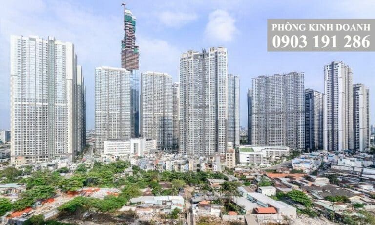 Cho thuê căn hộ 3 phòng ngủ Nhà Trống Officetel The Manor Tháp G