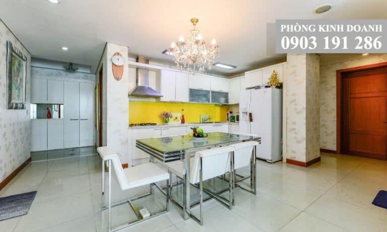 Cho thuê chung cư 3PN The Manor diện 125m2, giá 26tr/tháng