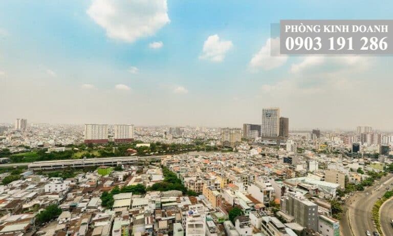 Cho thuê chung cư 3PN The Manor diện 125m2, giá 26tr/tháng