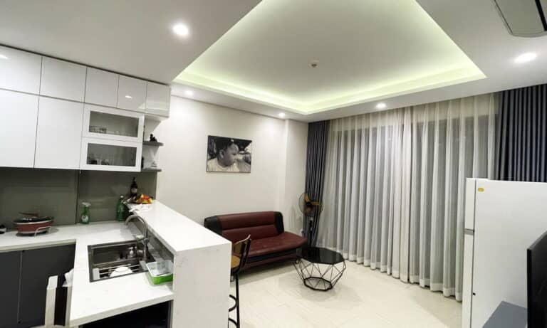 Đảo Kim Cương cho thuê căn hộ 1 phòng ngủ tầng cao nội thất đẹp view hồ bơi