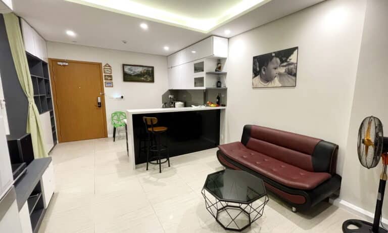 Đảo Kim Cương cho thuê căn hộ 1 phòng ngủ tầng cao nội thất đẹp view hồ bơi