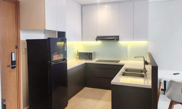 Đảo Kim Cương cho thuê căn 1 phòng ngủ lầu cao đầy đủ nội thất view hồ bơi