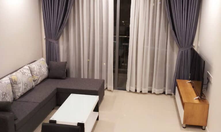 Đảo Kim Cương cho thuê căn hộ 1 phòng ngủ lầu thấp có nội thất view hồ bơi
