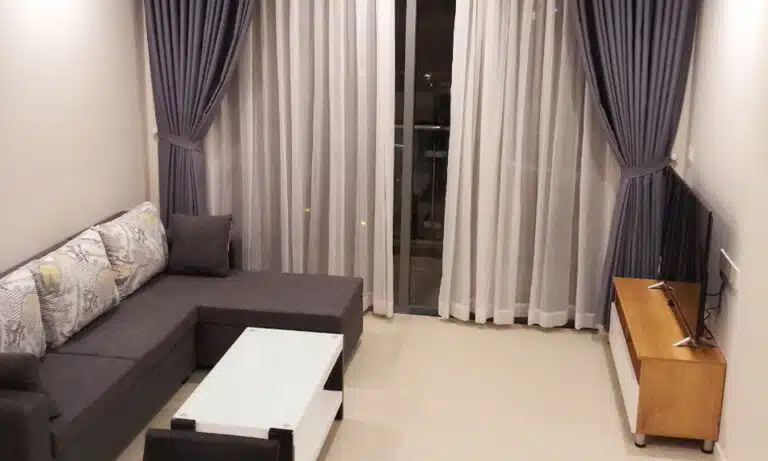 Đảo Kim Cương cho thuê căn hộ 1 phòng ngủ lầu thấp có nội thất view hồ bơi
