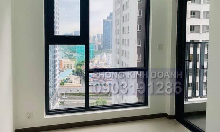 Cho thuê căn hộ Saigon Pearl 1 phòng ngủ tầng 15 tháp Opal nhà trống