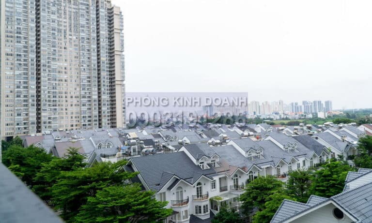 Căn hộ Opal Saigon Pearl cho thuê 4 phòng ngủ tầng 7 nhà trống view sông